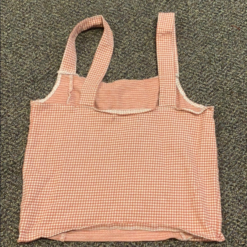 american eagle gingham tank top - Picture 2 of 3